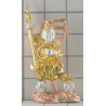 1st Batch Na Zha 哪吒 LP Ransiri B.E.2563 Wat PuKowThong Plated Gold, Silver and Copper