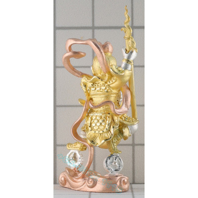 第一批 Na Zha 哪吒 龙莆 Ransiri 佛历2563 Wat PuKowThong 镀 金, 银 和 铜