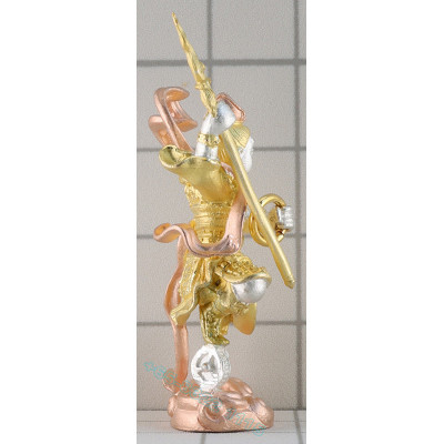 1st Batch Na Zha 哪吒 LP Ransiri B.E.2563 Wat PuKowThong Plated Gold, Silver and Copper