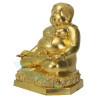 龙莆 Phian 佛历2555 善迦财佛 金箔 贴 金身 18cm