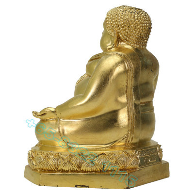 龙莆 Phian 佛历2555 善迦财佛 金箔 贴 金身 18cm
