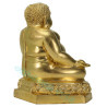 LP Phian B.E.2555 Phra Sangkachai Gold Leaf Pasted Statue 18cm