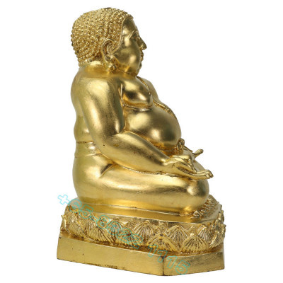 龙莆 Phian 佛历2555 善迦财佛 金箔 贴 金身 18cm