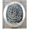 银 龙莆坤 佛历2556 Wat BanRai 纯 银 3.2cm 编号:161