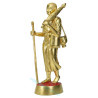 LP Pae B.E.2539 Phra Sivali Real Gold Leaf Pasted Statue 27cm
