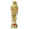 LP Pae B.E.2539 Phra Sivali Real Gold Leaf Pasted Statue 27cm