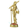 LP Pae B.E.2539 Phra Sivali Real Gold Leaf Pasted Statue 27cm