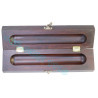 LP Rak Hand Written Talisman Gold Pasted Takrut 21cm B.E.2562 Made 999
