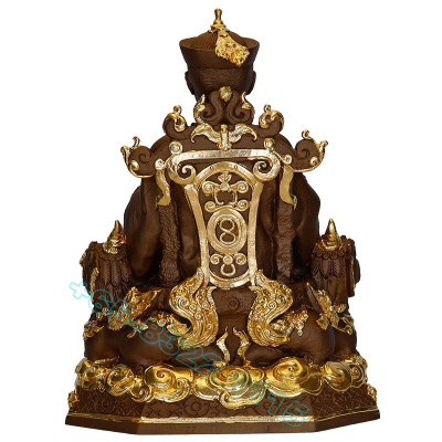 作 98 尊 20 著名 僧侣 加持 佛历2567 赌神二哥丰 金身 贴金 22cm