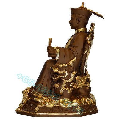Made 98 pcs 20 Famous Monks Blessed B.E.2567 Ergerfong Statue Gold Pasted 22cm