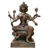 Wat Phikun Thong B.E.2565 PhraProm Brass Statue 49cm