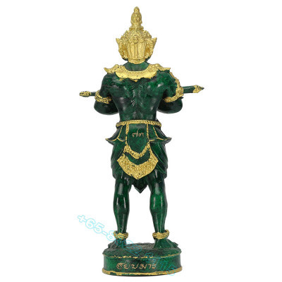Made 99 pcs Wat Khao Aor B.E.2565 Thao Wessuwan Statue 23cm S/n:73