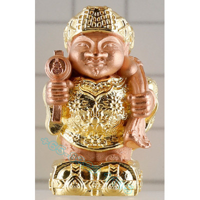 KB Chai Ya B.E.2567 Phra ChaoSua 大黑天财神 Nak Gold Plated 3.5cm
