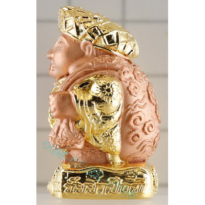 KB Chai Ya B.E.2567 Phra ChaoSua 大黑天财神 Nak Gold Plated 3.5cm