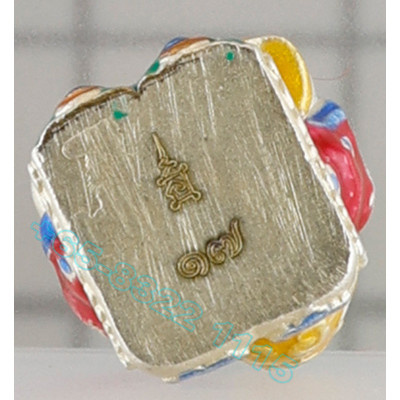 KB Chai Ya B.E.2567 Phra ChaoSua 大黑天财神 Silver Plated Longya 1.9cm