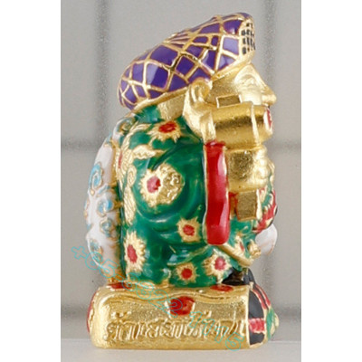 KB Chai Ya B.E.2567 Phra ChaoSua 大黑天财神, Gold Plated Longya 1.9cm