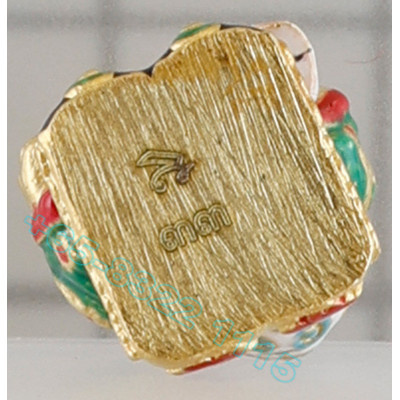 KB Chai Ya B.E.2567 Phra ChaoSua 大黑天财神, Gold Plated Longya 1.9cm