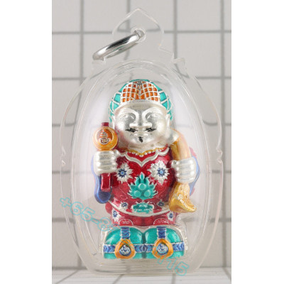 KB Chai Ya B.E.2567 Phra ChaoSua 大黑天财神 Gold Silver Plated Longya 3.5cm