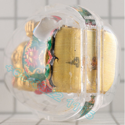 KB Chai Ya B.E.2567 Phra ChaoSua 大黑天财神 Gold Silver Plated Longya 3.5cm