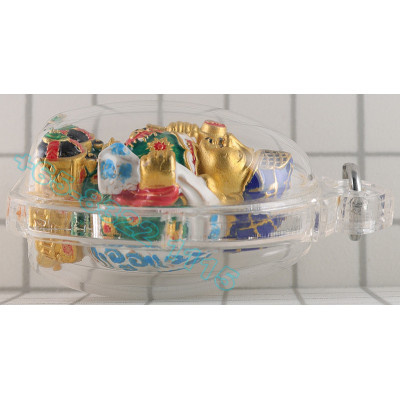 KB Chai Ya B.E.2567 Phra ChaoSua 大黑天财神 Gold Silver Plated Longya 3.5cm