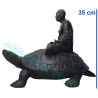 LP Liew Wat RaiTangThong B.E.2538 Wealth Tortoise Statue 35cm