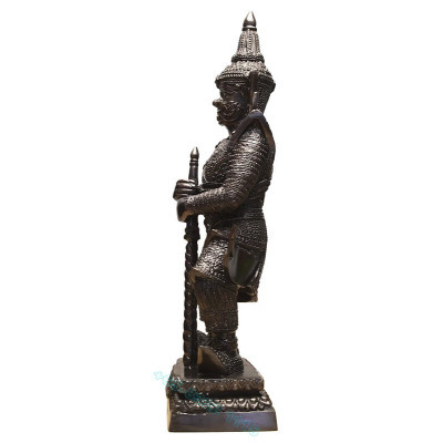 龙莆 Chom 佛历2551 桃威素湾天神 金身 33.5cm, Wat PaBanDonDu