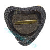 LP KumBu Last Batch Phra Pidta, Takrut, B.E.2556 Black Gold Plated 3.4cm