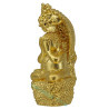 LP KumBu Last Batch Phra Pidta, Takrut, B.E.2556 Gold Plated 3.4cm