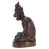 Wat Kaeo Chaem Fa B.E.2560 Tiger Head Phra Lersi Statue 21cm