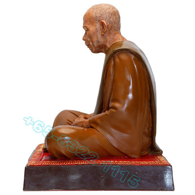 Made 90pcs LP Tim Statue Wat Laharnrai B.E.2536 LP Tim Ashes