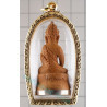 Lp Sakorn B.E.2552 Phra Kring Wood Silver Base 5cm S/n:260 Made 279 pcs, Italy Gold Casing