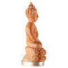 Lp Sakorn B.E.2552 Phra Kring Wood Silver Base 5cm S/n:260 Made 279 pcs, Italy Gold Casing