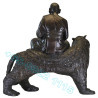 龙莆本 & 老虎 金身 18cm Wat BangPhra 佛历2553