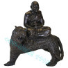 龙莆本 & 老虎 金身 18cm Wat BangPhra 佛历2553