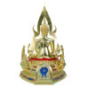 编号:583 金娜拉佛 金箔 贴 金身 45cm 佛历2568 Wat Yai Phitsanulok Province