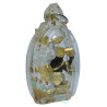 大爺, 二爺 Ajahn Subin B.E.2566, Plated Gold, Silver & Black 3.2cm