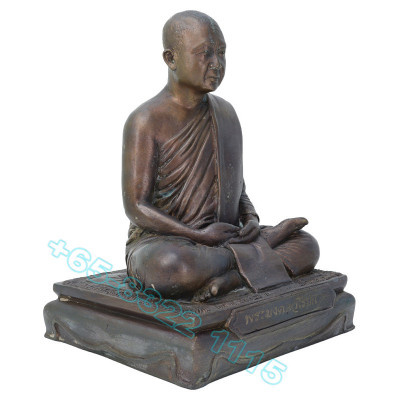 第一批 龙婆禅南 佛历2560 Wat Chin Wararam, 金身 19cm