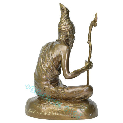 LP Sawai B.E.2548 Phra Lersi TaFai Statue 20cm