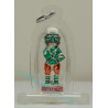 KB BoonYang B.E.2567 SiHuHaTa Bronze Plated Silver Green 3.2cm