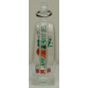 古巴 BoonYang 佛历2567 四耳五眼 青铜 镀 银 绿色 3.2cm