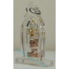 KB BoonYang B.E.2567 SiHuHaTa Bronze Plated Gold Silver 3k 3.2cm