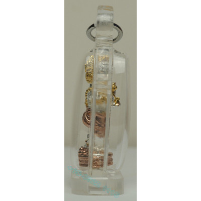 KB BoonYang B.E.2567 SiHuHaTa Bronze Plated Gold Silver 3k 3.2cm
