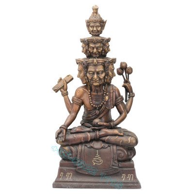 编号:1 龙莆 ThongDam 9 脸 鲁士 金身 30cm 佛历2562 作 199 尊