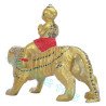 LP Yam B.E.2552 KuManThong Seat Tiger Statue Made 700 pcs S/n:339  Wat Sam Ngam