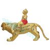 LP Yam B.E.2552 KuManThong Seat Tiger Statue Made 700 pcs S/n:339  Wat Sam Ngam