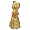 LP Yam Wat Sam Ngam B.E.2557 KuMan Statue 17cm Handwritten Talisman