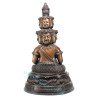 LP ThongDam 9 Face Buddha Statue 31cm B.E.2565 S/n:219 Made 599 pcs