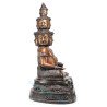 LP ThongDam 9 Face Buddha Statue 31cm B.E.2565 S/n:219 Made 599 pcs