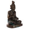 Wat Kaeo Chaem Fa B.E.2560 Phra Lersi Medicine-Grinding Statue 21cm