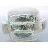 KB BoonYang B.E.2567 SiHuHaTa Bronze Plated Silver Green 3.2cm